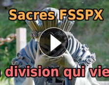 Sacres FSSPX : la division qui vient
