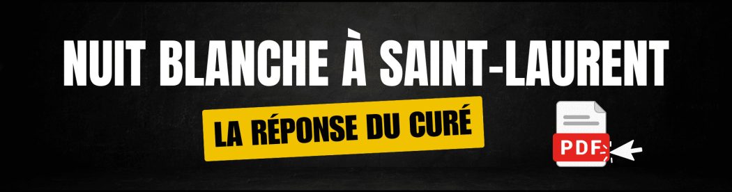 Nuit Blanche à Paris : la réponse du curé de l’église Saint-Laurent