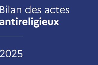 La part d’actes antichrétiens a augmenté entre 2015 et 2022