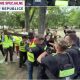 Allemagne : passé à tabac par la police pour avoir tenté d’organiser une marche avec une croix