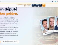 Euthanasie : Grande chaîne de prière pour les députés français