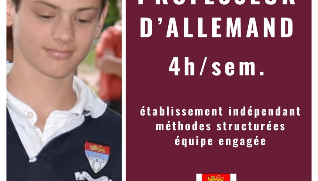 Collège Catholique recherche professeur d’Allemand (33)