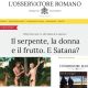Une “théologienne” nie le péché originel et l’existence du diable dans l’Osservatore Romano
