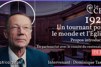 « 1926 : un tournant pour le monde et l’Église ? »