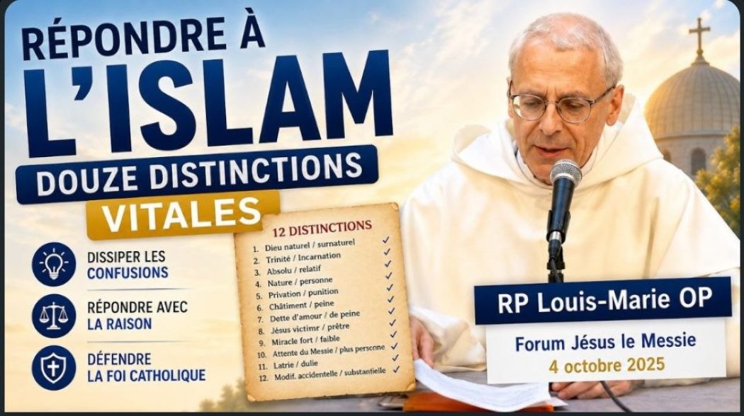 Répondre à l’Islam – douze distinctions vitales