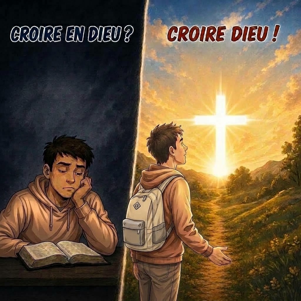 La Vie Chrétienne Victorieuse — Croire en Dieu, ou croire Dieu ?