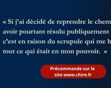 Philippe de Villiers : la France ne se relèvera que par un petit Reste fidèle