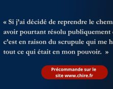 Philippe de Villiers : la France ne se relèvera que par un petit Reste fidèle