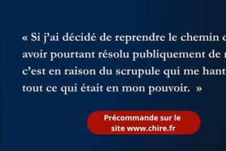Philippe de Villiers : la France ne se relèvera que par un petit Reste fidèle
