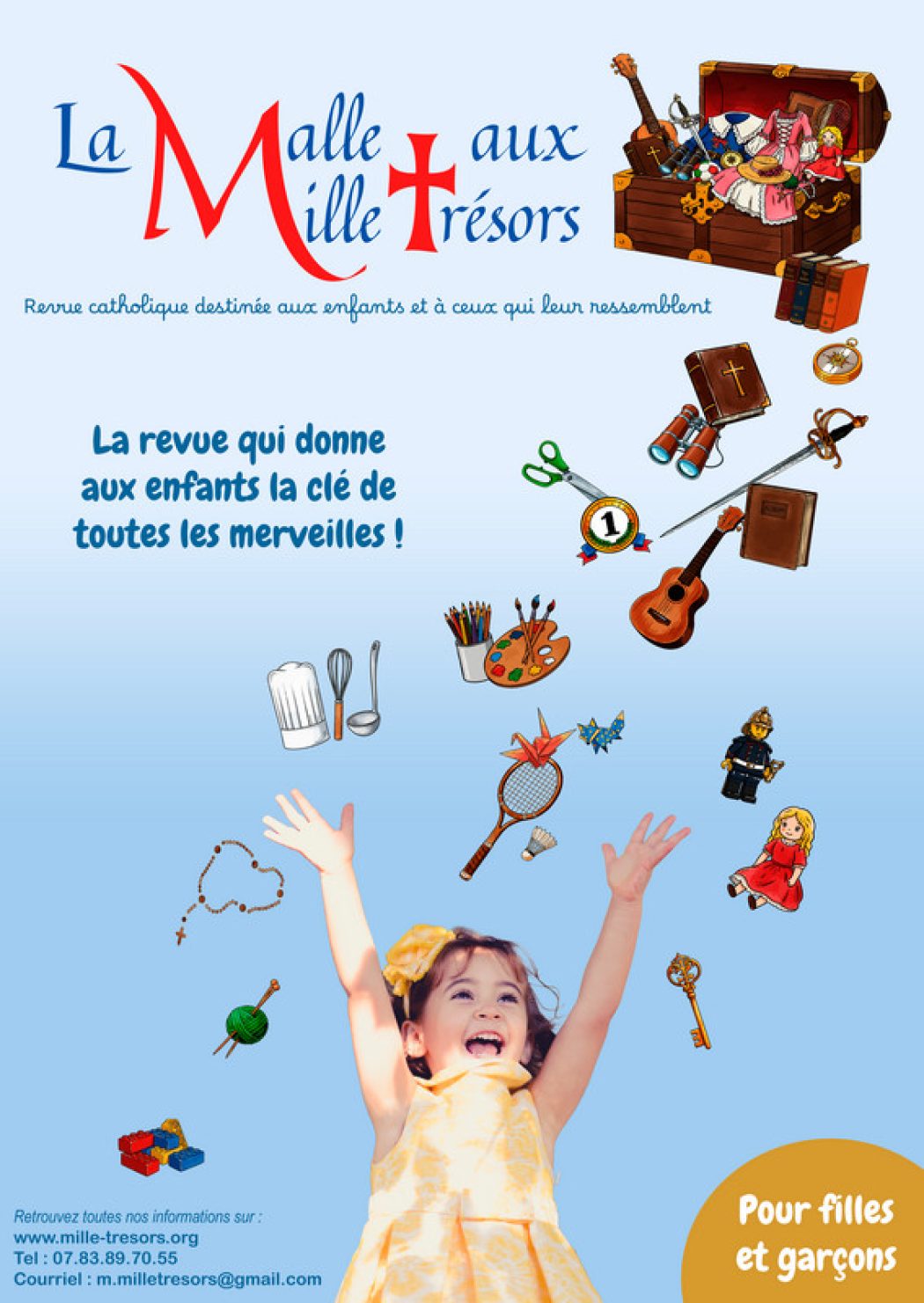 C’est aussi la rentrée pour La Malle aux Mille Trésors. Avez-vous reçu votre numéro ? Vite, vite abonnez-vous !