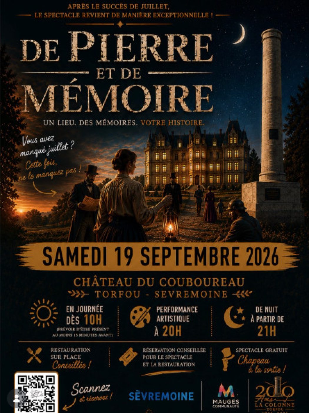 Spectacle historique à Torfou (91)