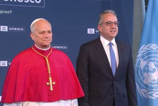 Visite du pape Léon XIV à l&rsquo;UNESCO : La dignité de chaque personne demeure intacte même dans les circonstances les plus vulnérables, jusqu&rsquo;à la mort