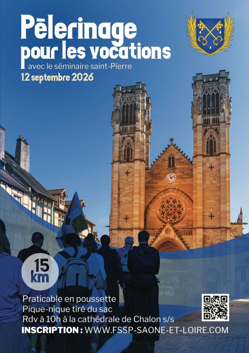 12 septembre : Pèlerinage pour les vocations à Chalon-sur-Saône (Bourgogne)