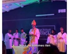 Blasphème au Gabon, promu par l&rsquo;ambassade de France