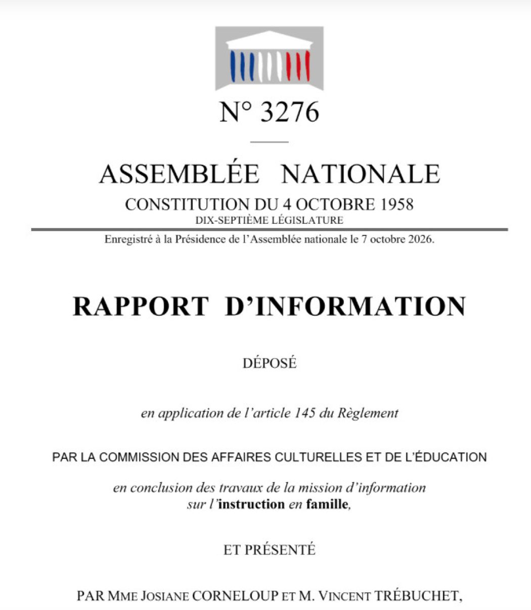 Vers un retour à la liberté de l&rsquo;instruction en famille?