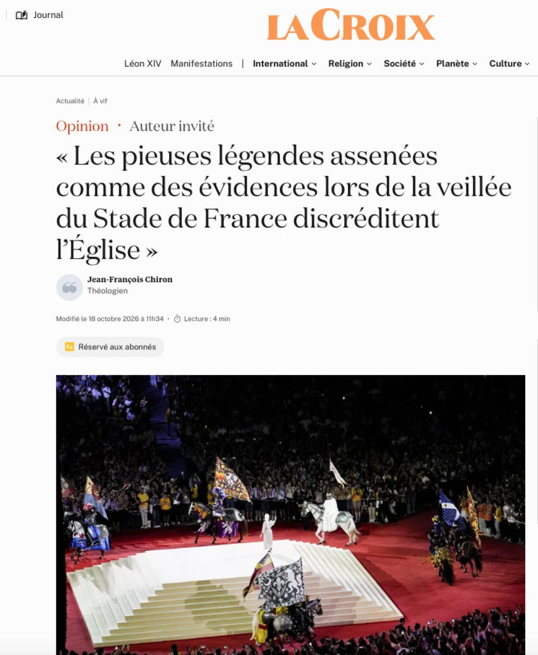 La Croix gommée a encore frappé !