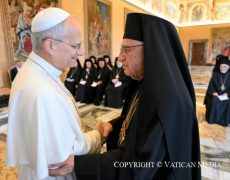 Le synode de l’Eglise grecque melkite reçu par le pape