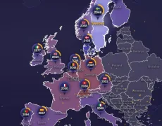 La carte du grand remplacement en Europe