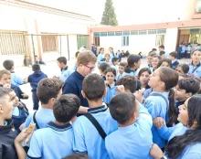 Liban : Chrétienté-Solidarité a visité l’établissement des Saints Coeurs de Fakiha Ras-Baalbeck