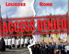 Deux pèlerinages, deux interdictions : les catholiques traditionnels interdits d’entrée à Rome et à Lourdes
