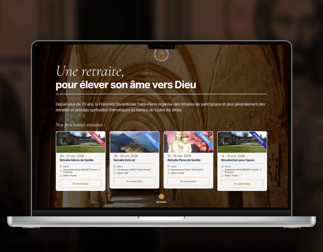 L’Œuvre des Retraites lance un nouveau site pour faciliter le choix de sa retraite spirituelle
